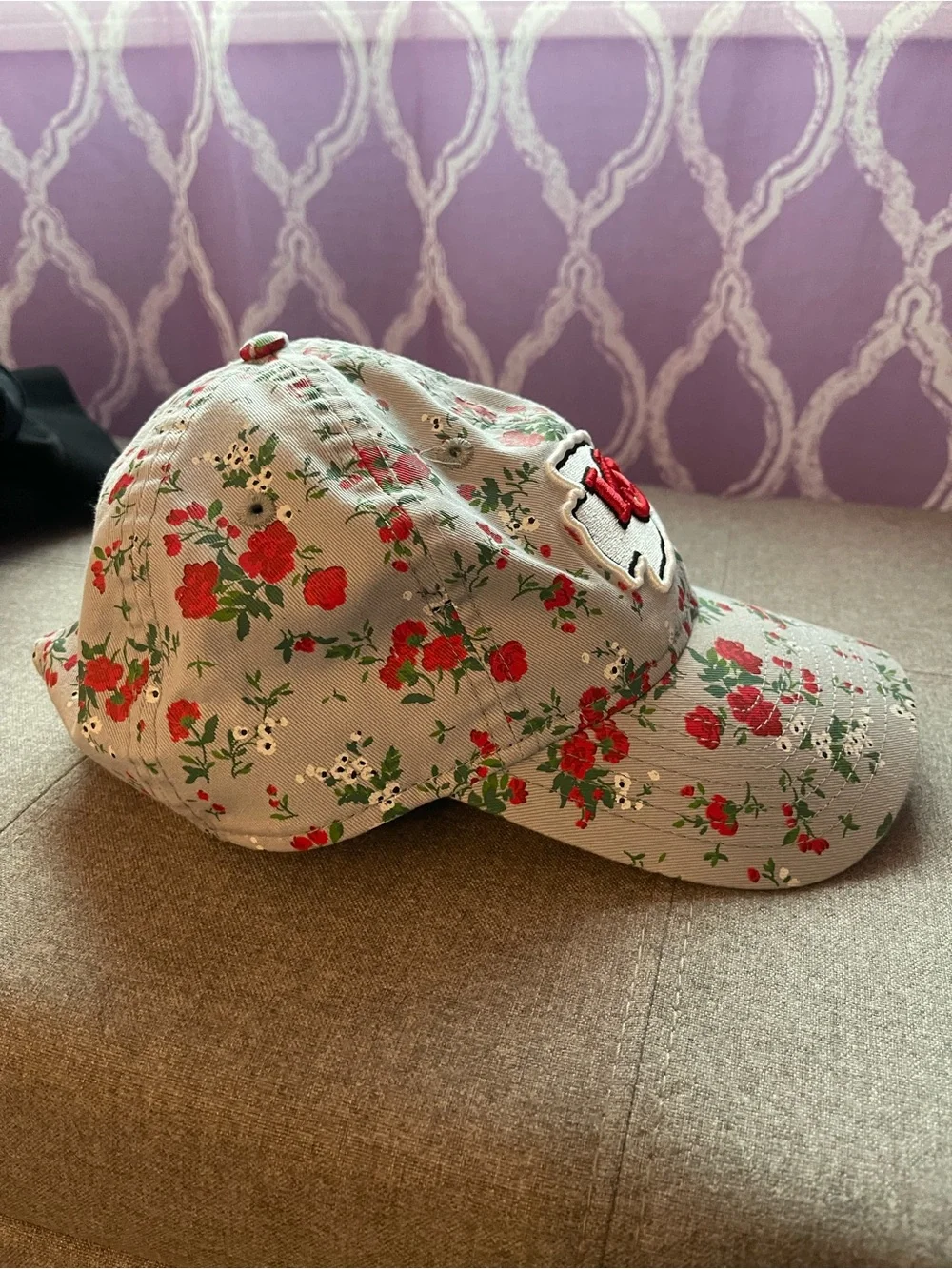 Women’s Kansas City Chiefs Floral Baseball Cap